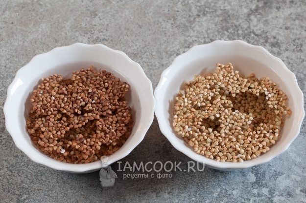 Залить гречку водой