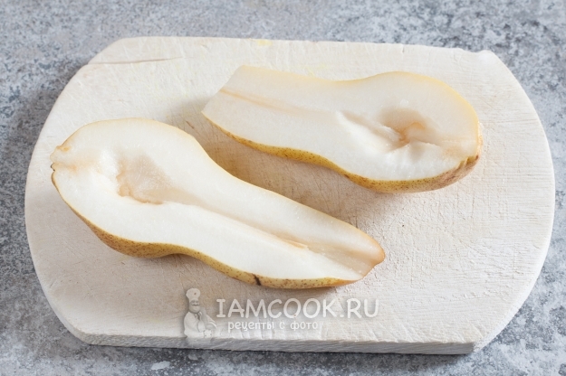 Почистить грушу