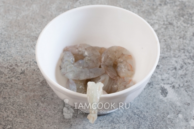 Почистить лангустинов