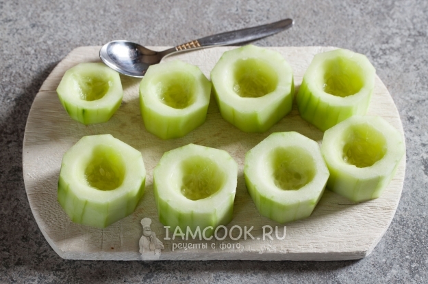 Удалить из огурцов семена