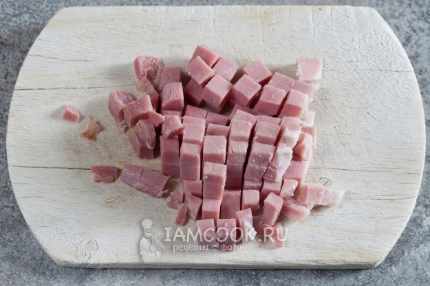 Порезать ветчину