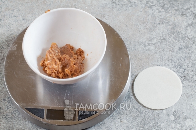 Взвесить тесто