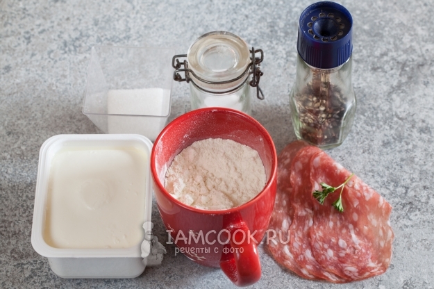 Ингредиенты для творожного теста для жарки