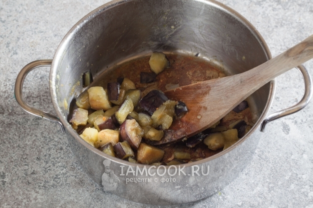 Сварить баклажан