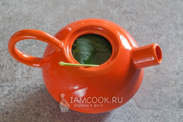 Влить кипяток