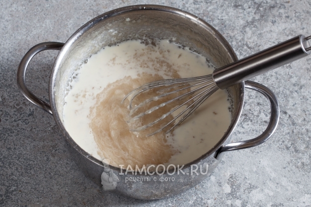 Влить сливки