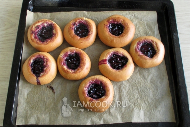 Фото ватрушек с черникой