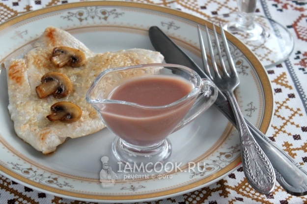 Рецепт масляного соуса Бер Руж