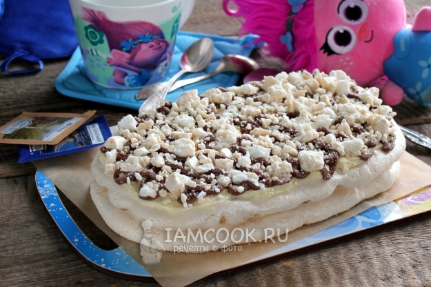 Рецепт торта «Полет» с кремом из сгущенки