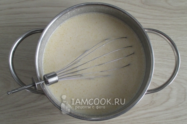 Размешать тесто