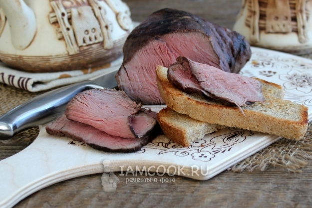 Рецепт говядины в мультиварке при 60 градусах