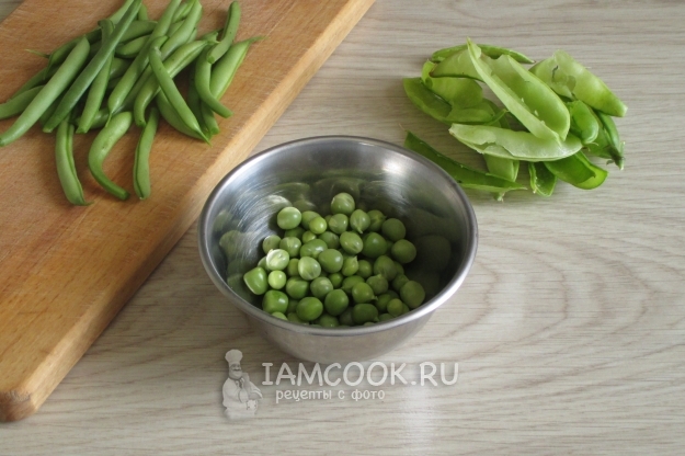 Почистить горох
