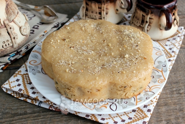 Рецепт постного кекса в мультиварке