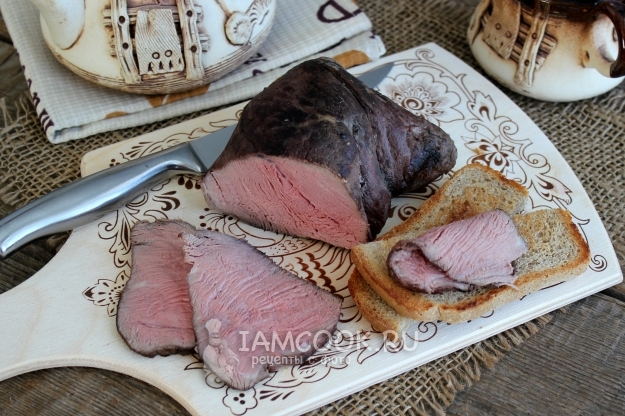 Фото говядины в мультиварке при 60 градусах