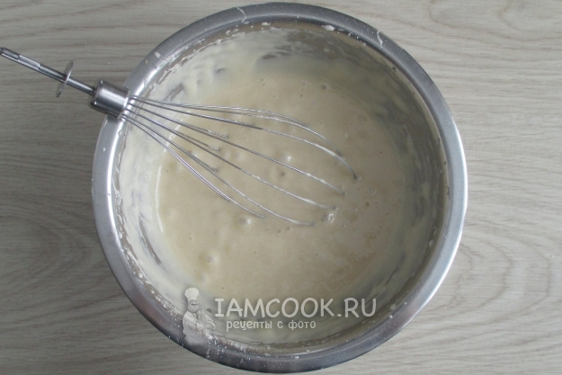 Размешать тесто