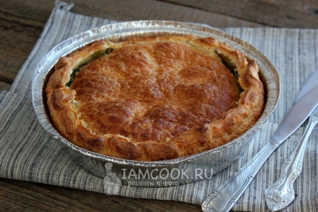 Рецепт итальянского пасхального пирога Пасквалина / Pasqualina