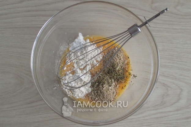 Всыпать сухие компоненты