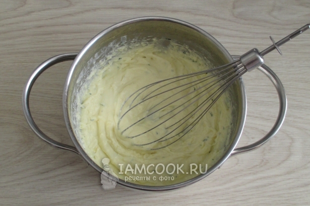 Размешать картофельный соус