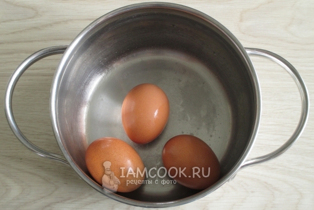 Сварить яйца