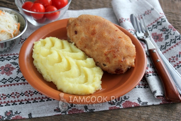 Рецепт котлет по-киевски в мультиварке