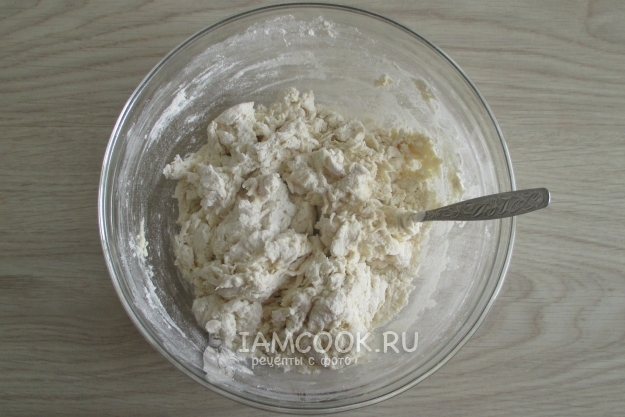 Размешать тесто