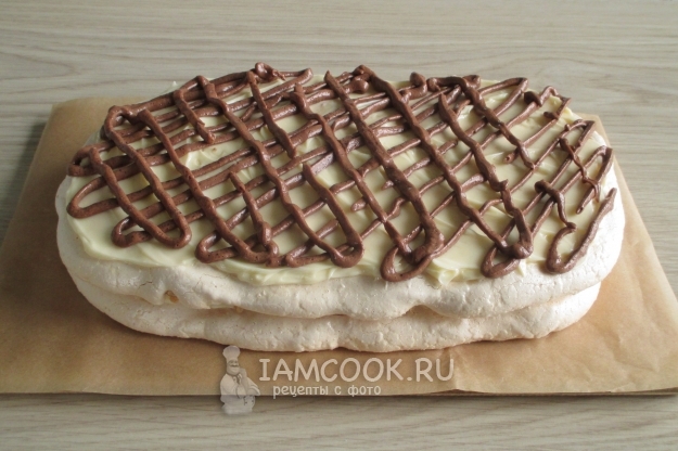 Сделать шоколадную сеточку