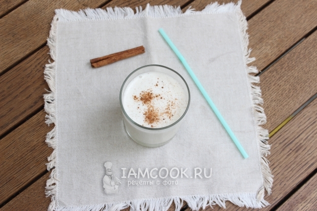 Посыпать корицей