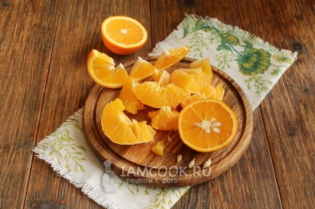 Почистить апельсин