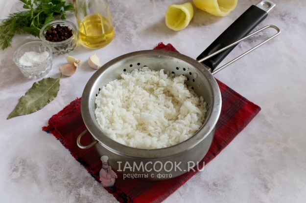 Сварить рис