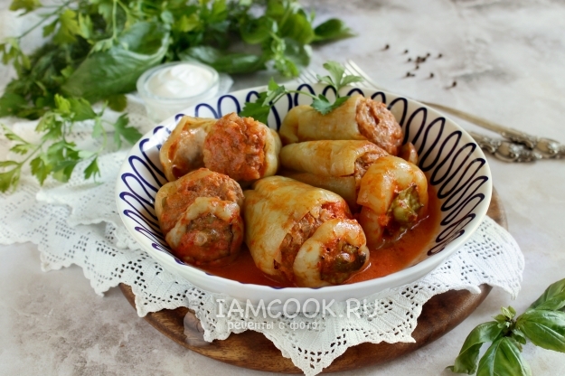 Рецепт фаршированного перца «Белозёрка»