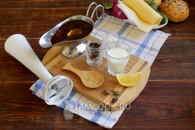Ингредиенты для майонеза
