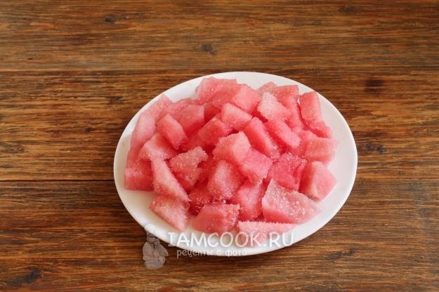 Заморозить арбуз