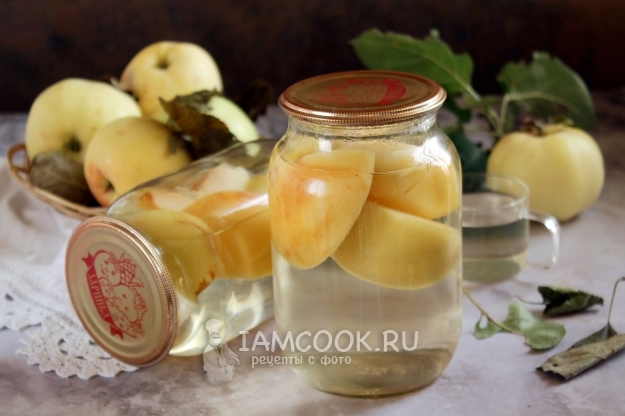 Рецепт компота из антоновки на зиму