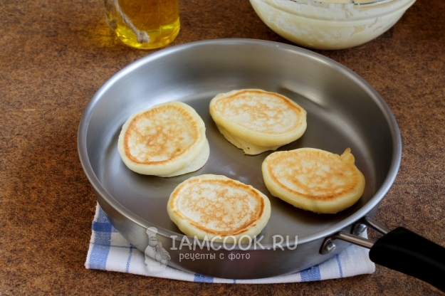 Пожарить оладьи