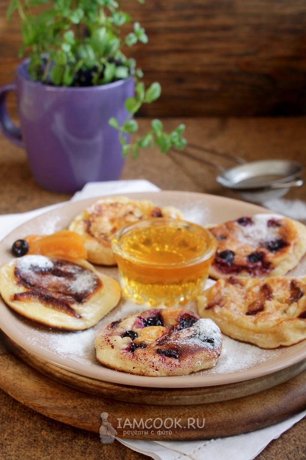Рецепт оладий с припеком