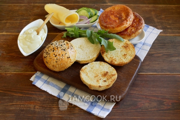 Компоненты для фишбургера