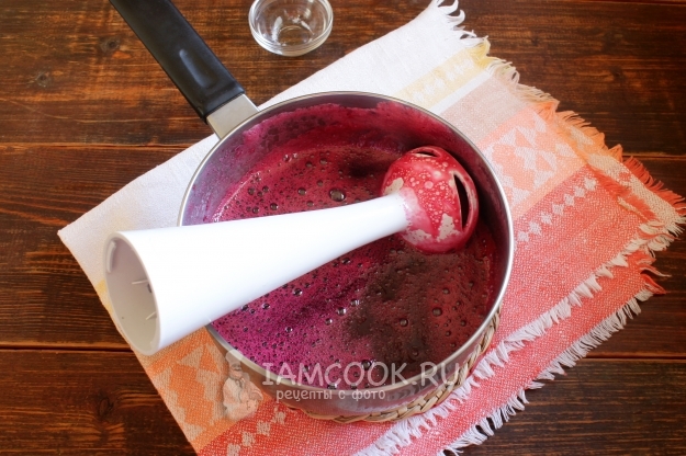 Пюрировать черешню
