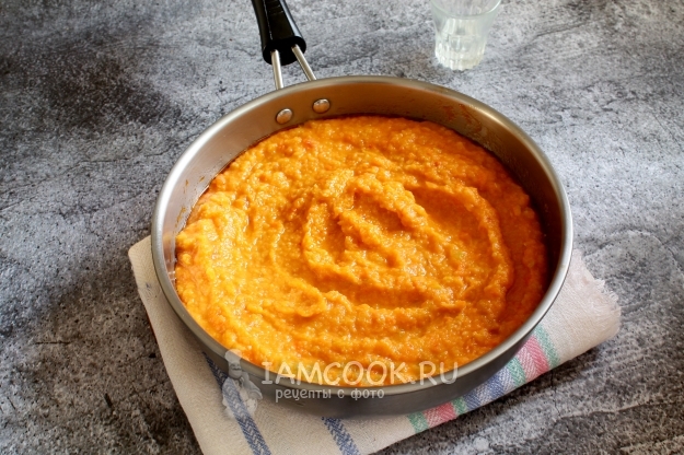 Пюрировать овощи