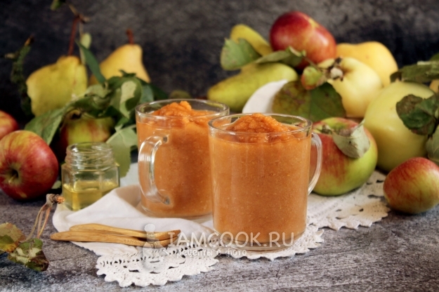 Рецепт фреша из яблок и груш