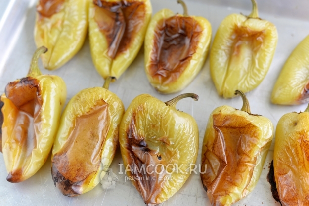 Запечь перцы