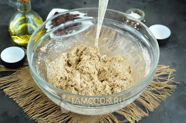 Размешать тесто