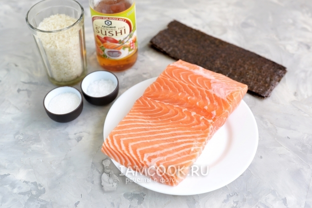Ингредиенты для суши темари на Хэллоуин