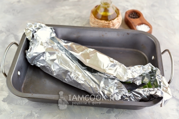 Запечь рыбу в духовке