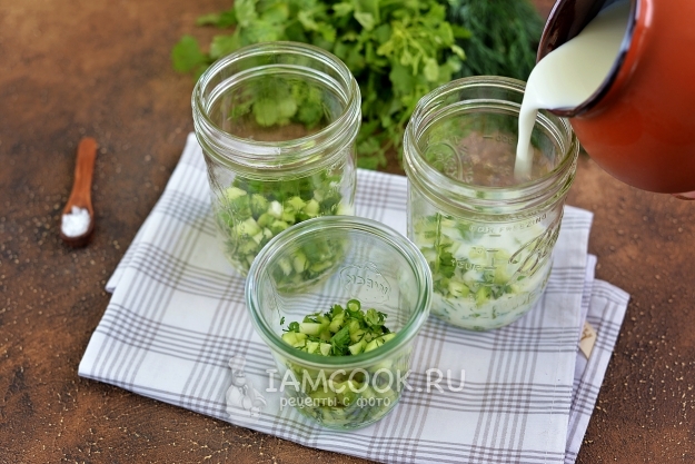 Влить мацун