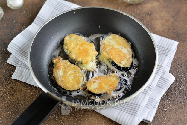 Пожарить баклажаны