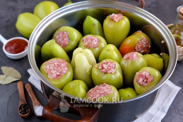 Нафаршировать перцы