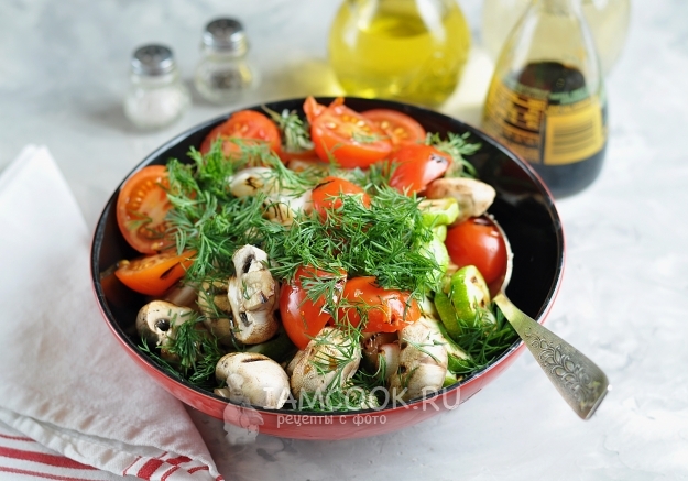 Положить укроп