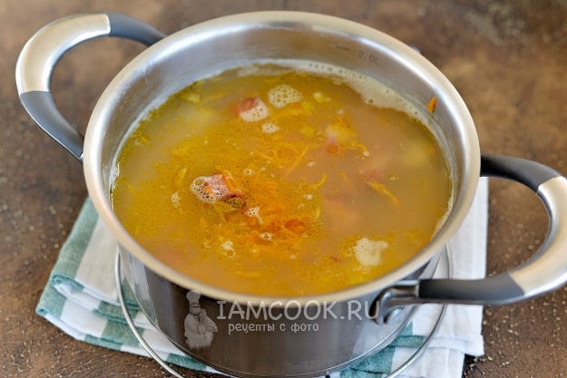 Положить зажарку