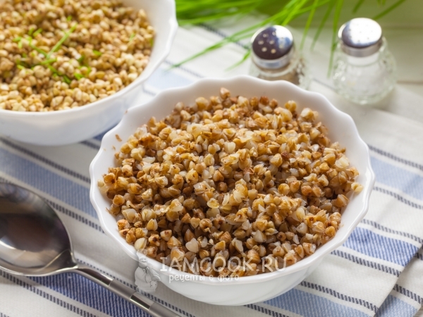 Гречневая каша без варки, рецепт с фото