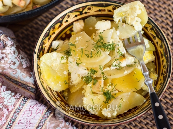 Алу гауранга (картофель, запеченный с паниром), рецепт с фото